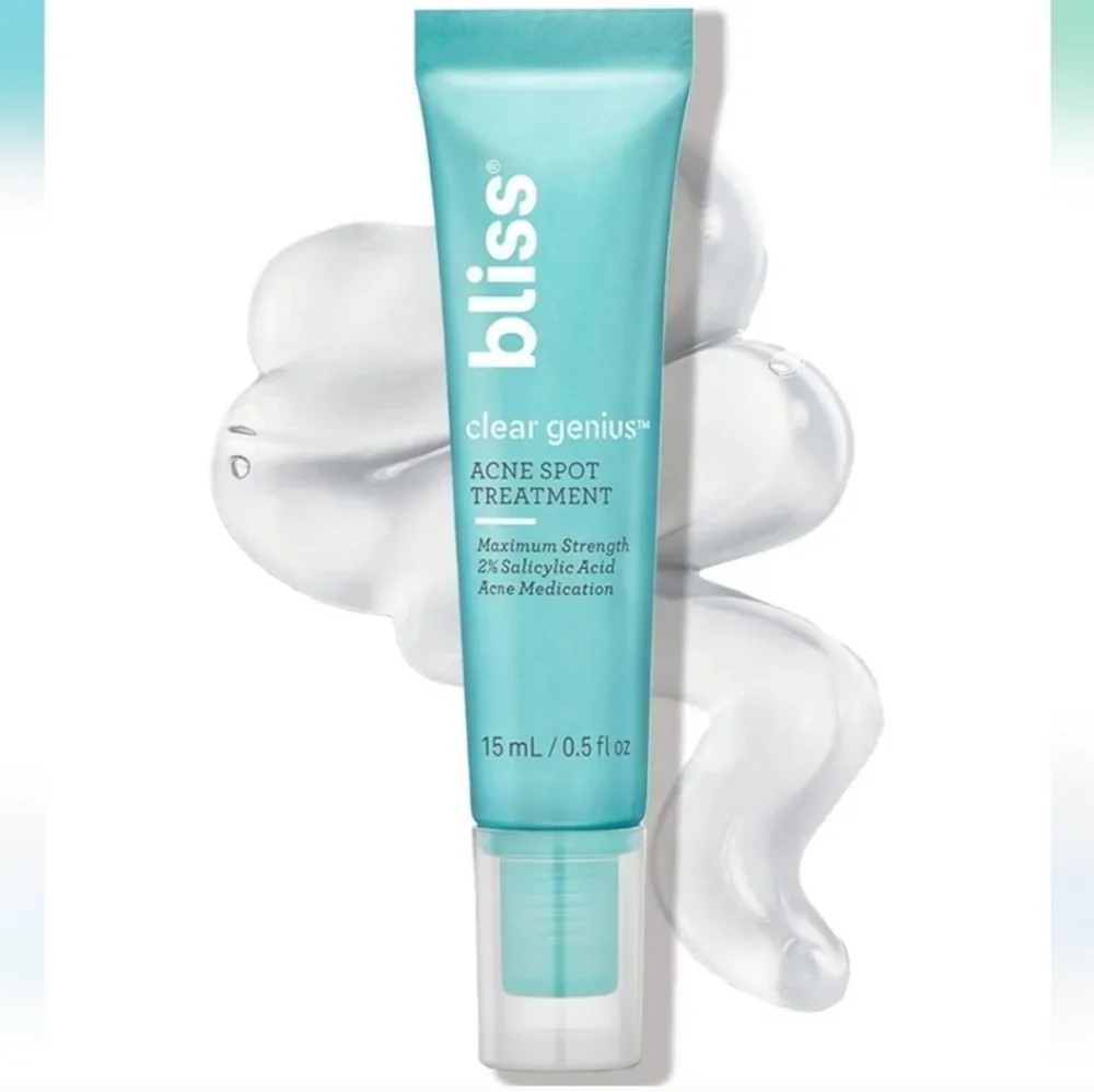 Bliss Clear Genius Acne Spot Treatment with 2% Salicylic Acid, 15ml, NWOB - Picture 4 of 8